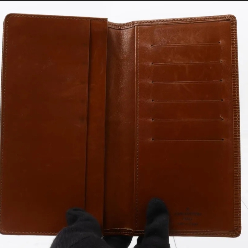 Authentic Louis Vuitton Brown Long Wallet - Picture 4 of 4